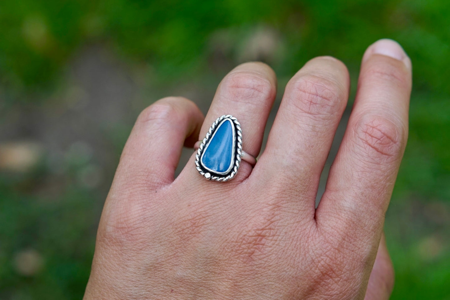 Leland Blue Ring - Size 7