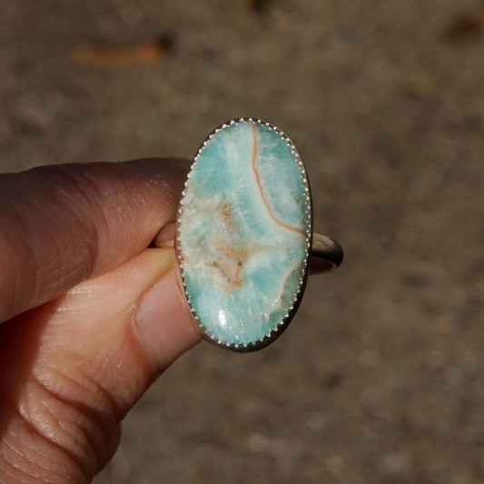 Seafoam Ring - Size 9