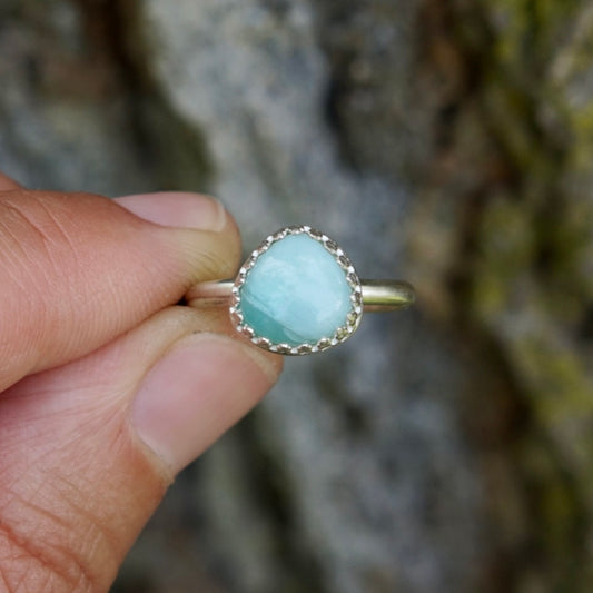 Larimar Ring - Size 6