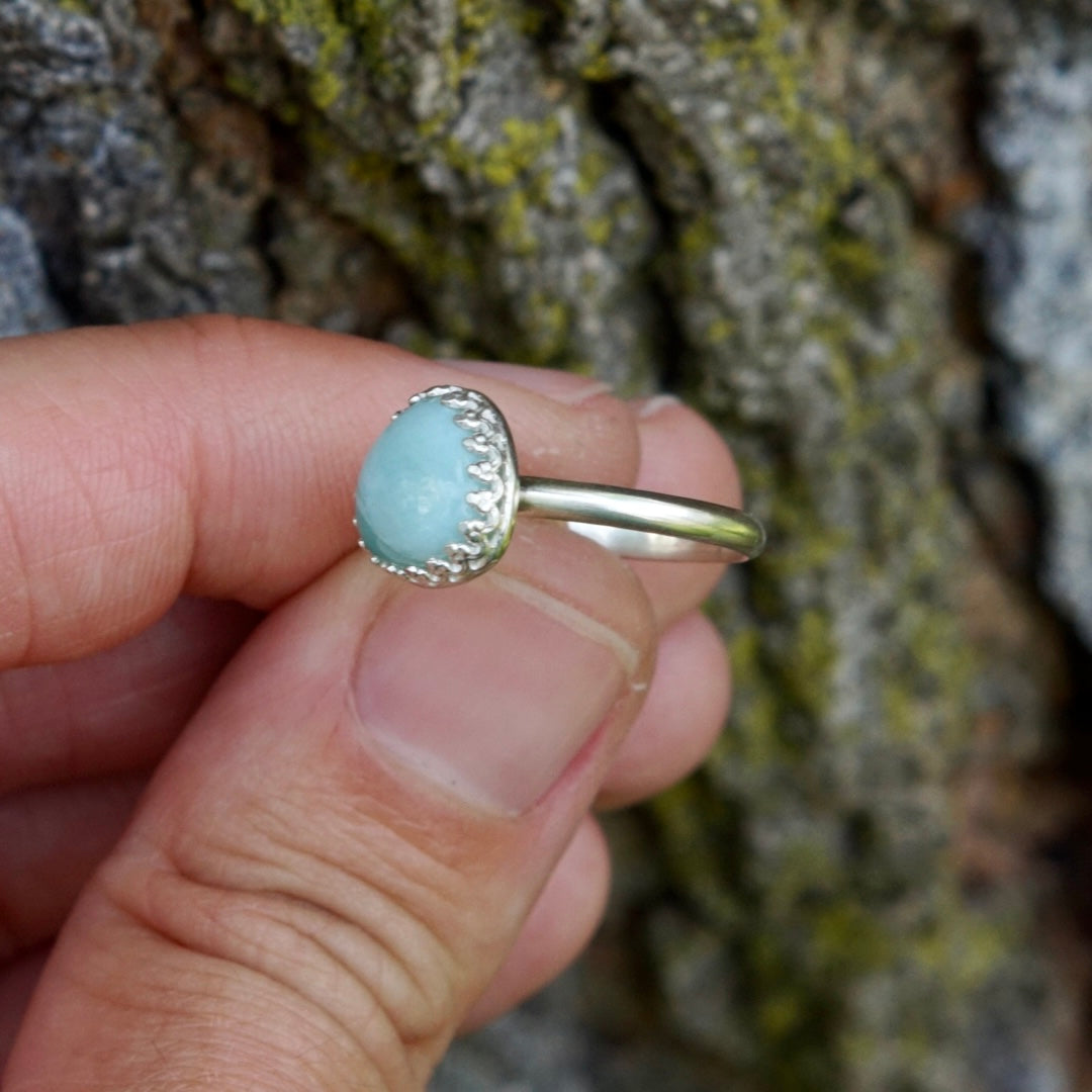 Larimar Ring - Size 6