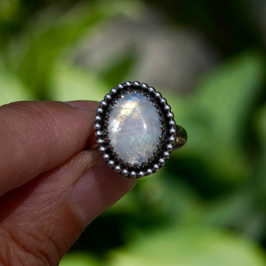 Moonstone Ring - Size 6