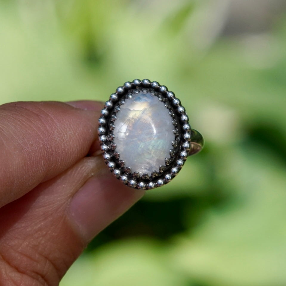 Moonstone Ring - Size 6
