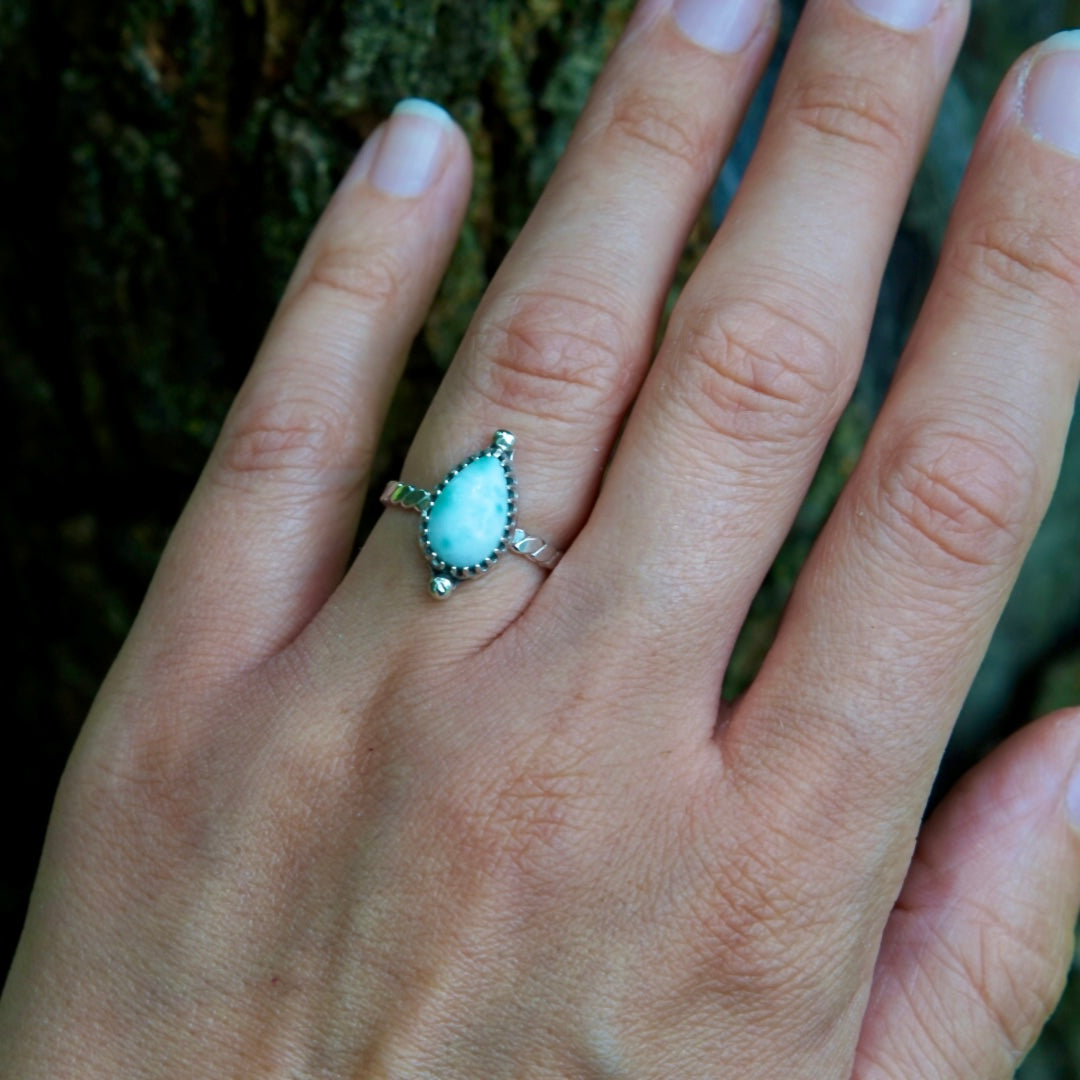 Rain Drop Ring - Size 6.5