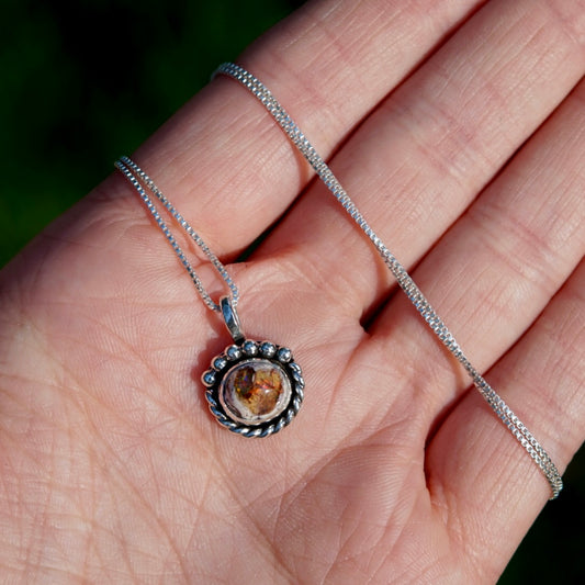 Fire Opal Necklace