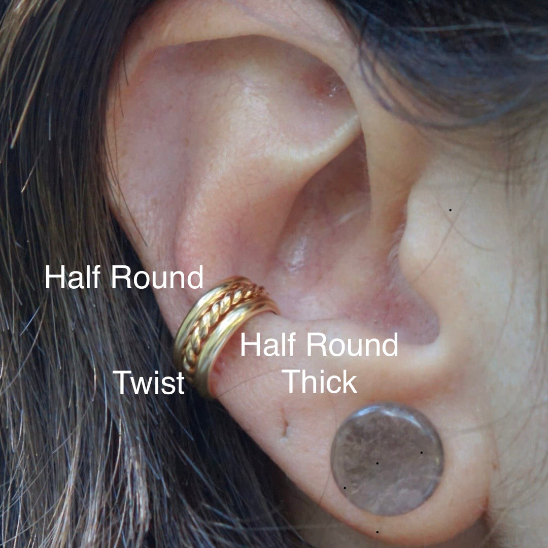 Gold Filled Ear Cuffs - Made To Order